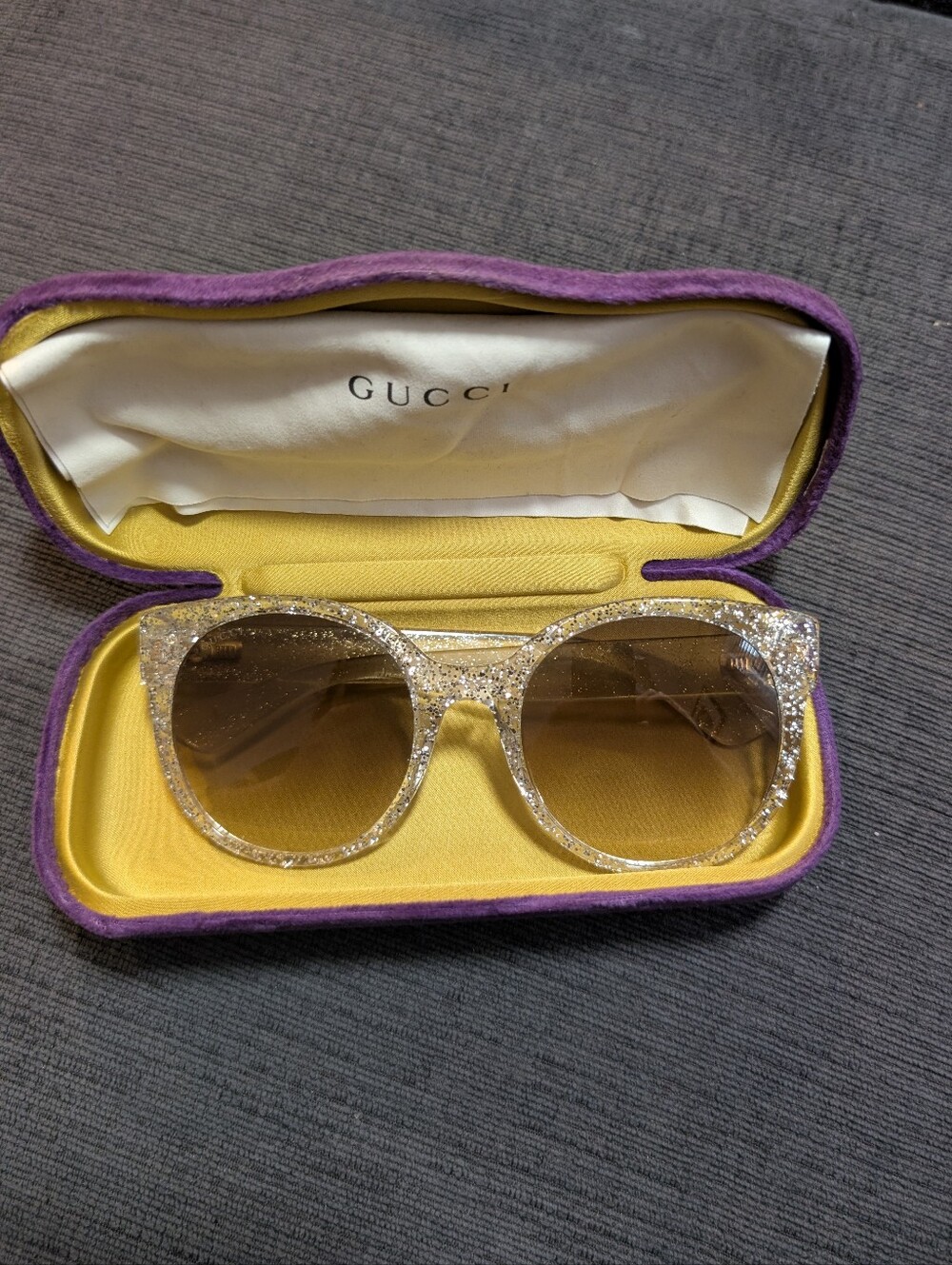 Gucci Glitter Sunglasses